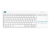 Wireless Touch Keyboard K400 Plus - keyboard - Eng