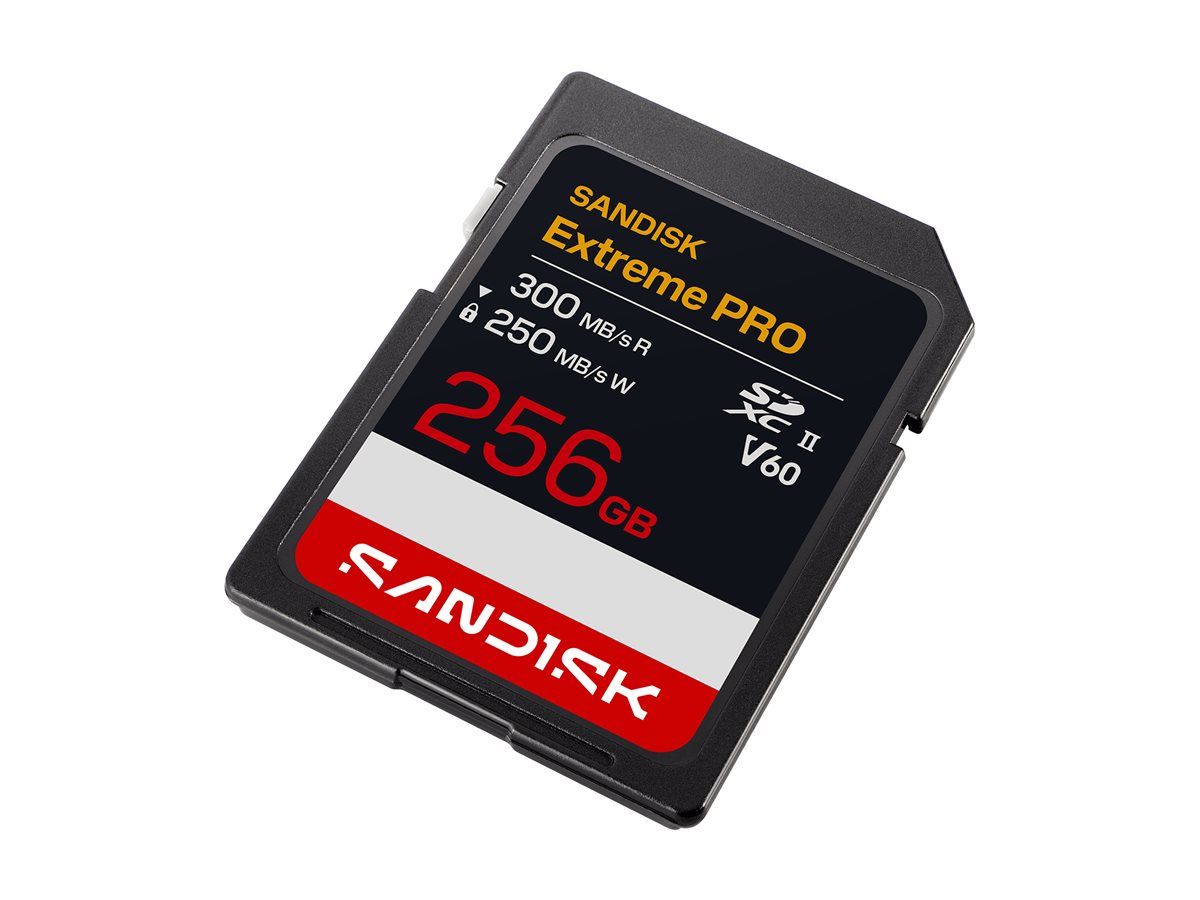 SanDisk Extreme PRO - paměťová karta flash - 256 GB - SDXC UHS-II – foto 2