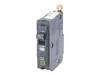 PDU 1-POLE 20AMP BOLT ON SQUARED BREAKER