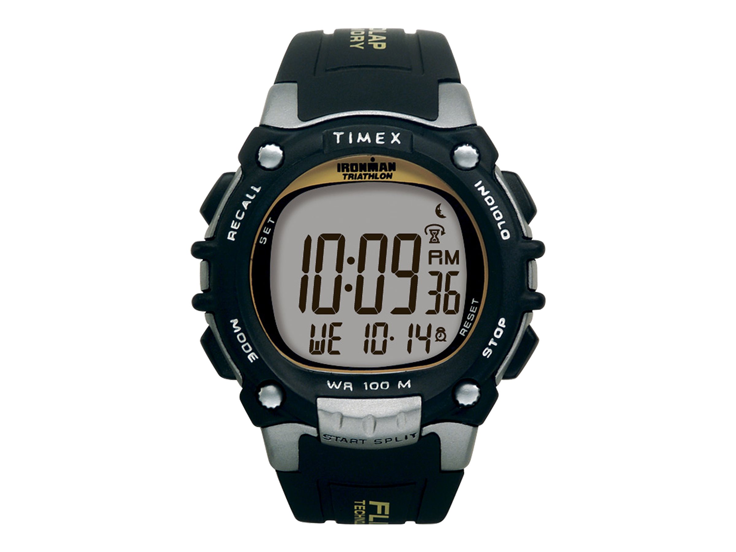 Timex Ironman Classic 100 Full-Size Wristwatch - Silver-Tone/Black