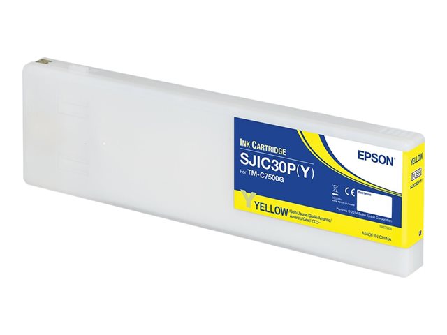 Image of Epson SJIC30P(Y) - yellow - original - ink cartridge