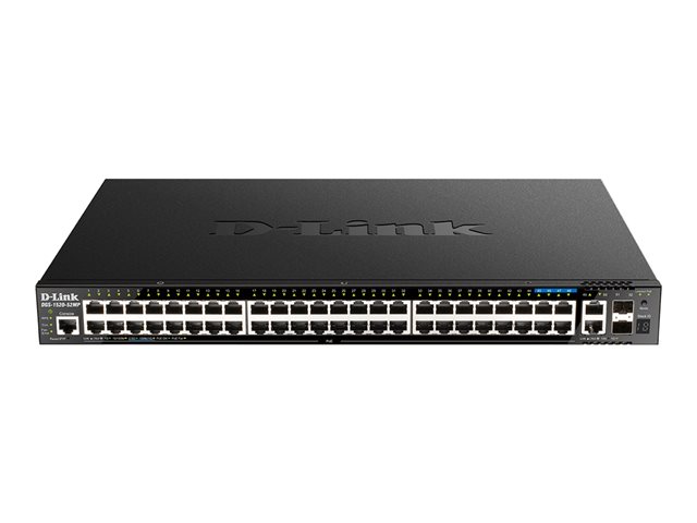 Image of D-Link DGS 1520-52MP - switch - 52 ports - smart - rack-mountable