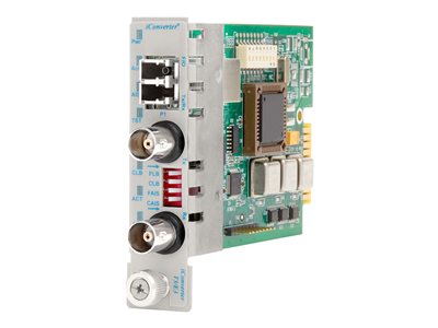 Omnitron iConverter T3/E3 Coax Dual-Fiber