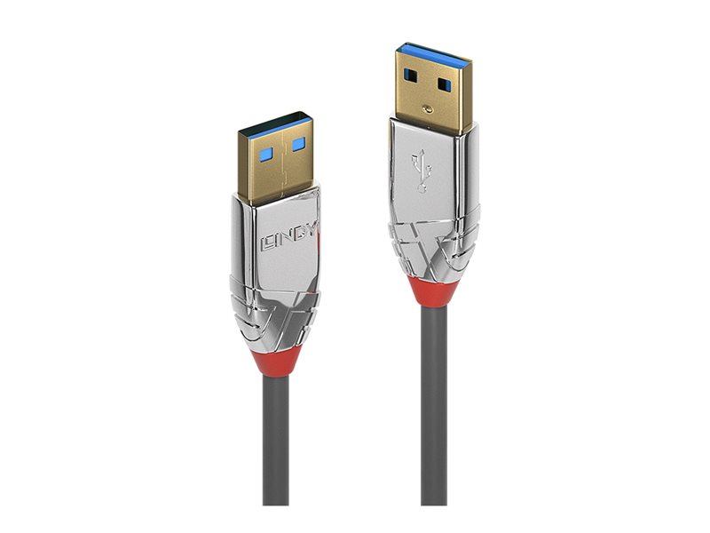 Lindy CROMO - c�ble USB - USB type A pour USB type A - 5 m