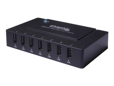 Plugable USB 2.0 7-Port High with 60W Power Adapter.