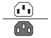 AddOn - Power cable - IEC 60320 C14 to IEC 60320 C5