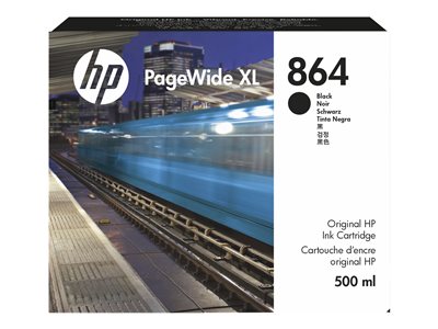 864 - 500 ml - black - original - PageWide XL - in