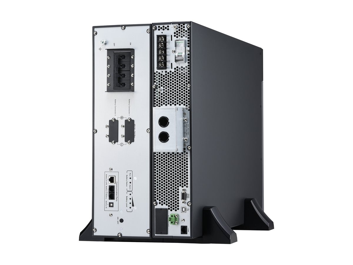 APC Easy UPS On-Line - UPS - prodlužovaný provoz, pevný výstup (1P+N+E), inteligentní slot pro karty, s montážním rámem - 6 kW - 6000 VA - Li-Ion – foto 7