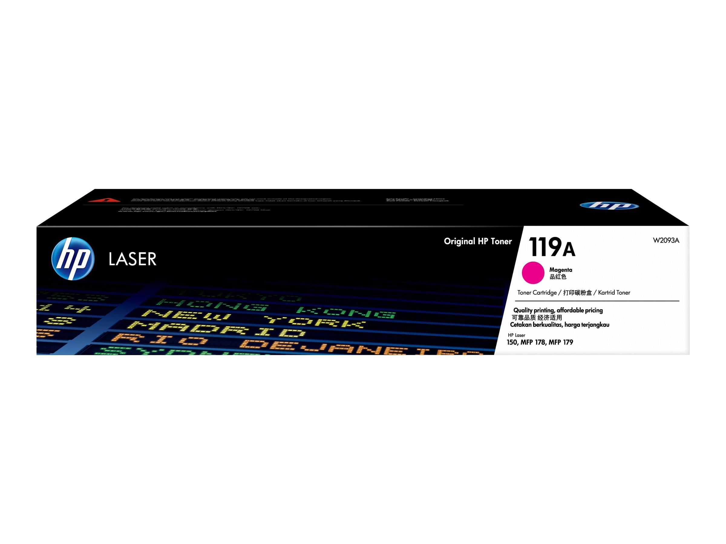 HP 119A magenta original toner cartridge Usage / lifestyle Front 72785