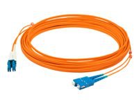 AddOn - Cordon de raccordement - LC multi-mode (M) pour SC multi-mode (M) - 10 m 