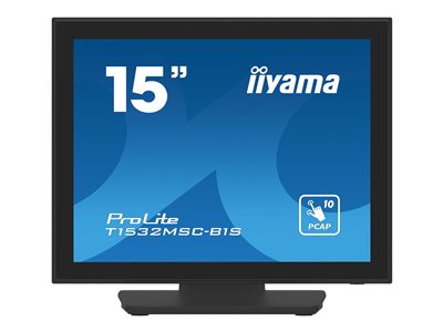 IIYAMA 38.0cm (15) T1532MSC-B1S 4:3 M-Touch HDMI+DP TN retail - T1532MSC-B1S