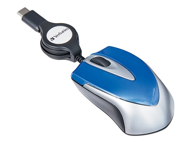 Verbatim Mini Travel Mouse - Mouse - optical - 3 buttons 