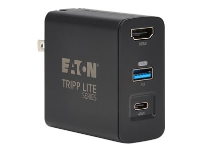 Eaton Tripp Lite Series Travel-Sized USB-C Dock and Charger