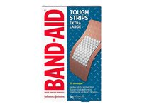 BAND-AID Tough Strips Bandages - Extra Large - 10's