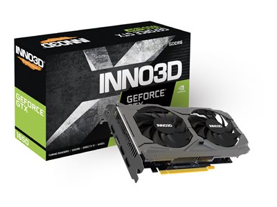 INNO3D GeForce GTX1650 Twin X2 OC V3 4GB - N16502-04D6X-171330N