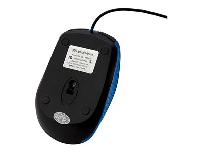 Verbatim Corded Notebook Optical Mouse - Mouse - ergonomic - optical 