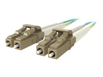 Belkin 10M Fiber Optic Cable; 10GB Aqua Multimode LC/LC Duplex, 50/125 OM3
