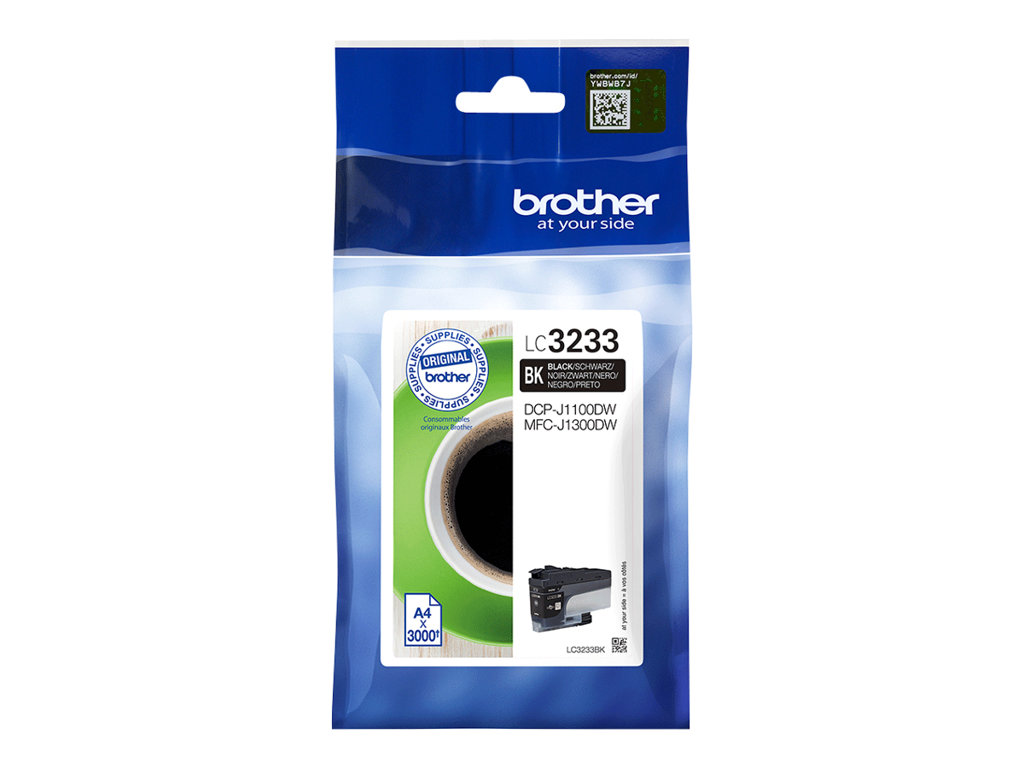 BROTHER LC-3233BK Black Ink 3000 pages