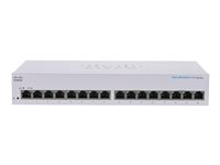 Cisco Business 110 Series 110-16T - switch - 16 ports - unmanaged - rack-mountable