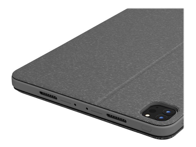 Logitech Combo Touch - klávesnice a pouzdro - s trackpad - QWERTY - španělská - oxfordská šedá Vstupní zařízení – foto 15