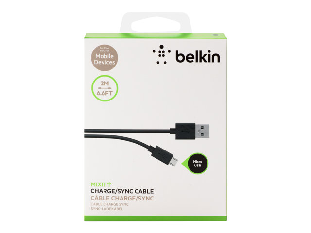 Image of Belkin MIXIT - USB cable - Micro-USB Type B to USB - 2 m
