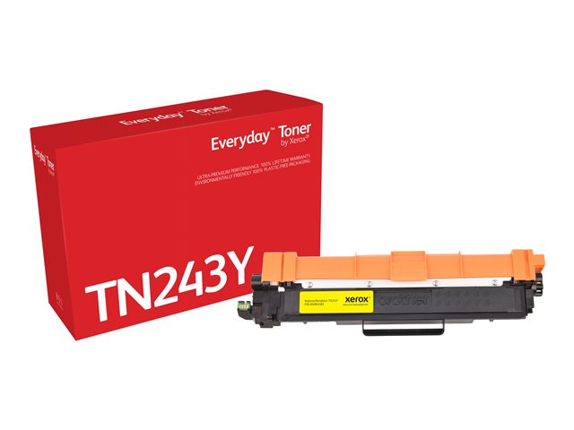 Image of Everyday - yellow - compatible - toner cartridge (alternative for: Brother TN243Y)