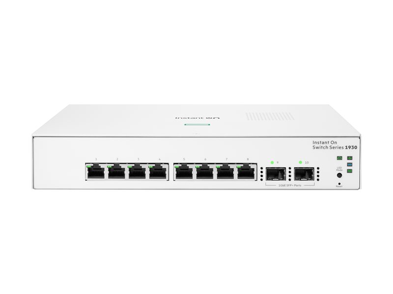 HPE NW IOn 1930 Switch 8G 2SFP EU en