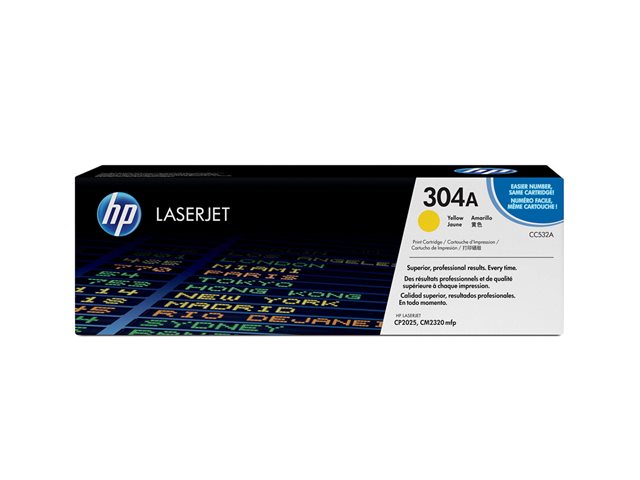HP COLOR LASERJET CC532A YELLOW