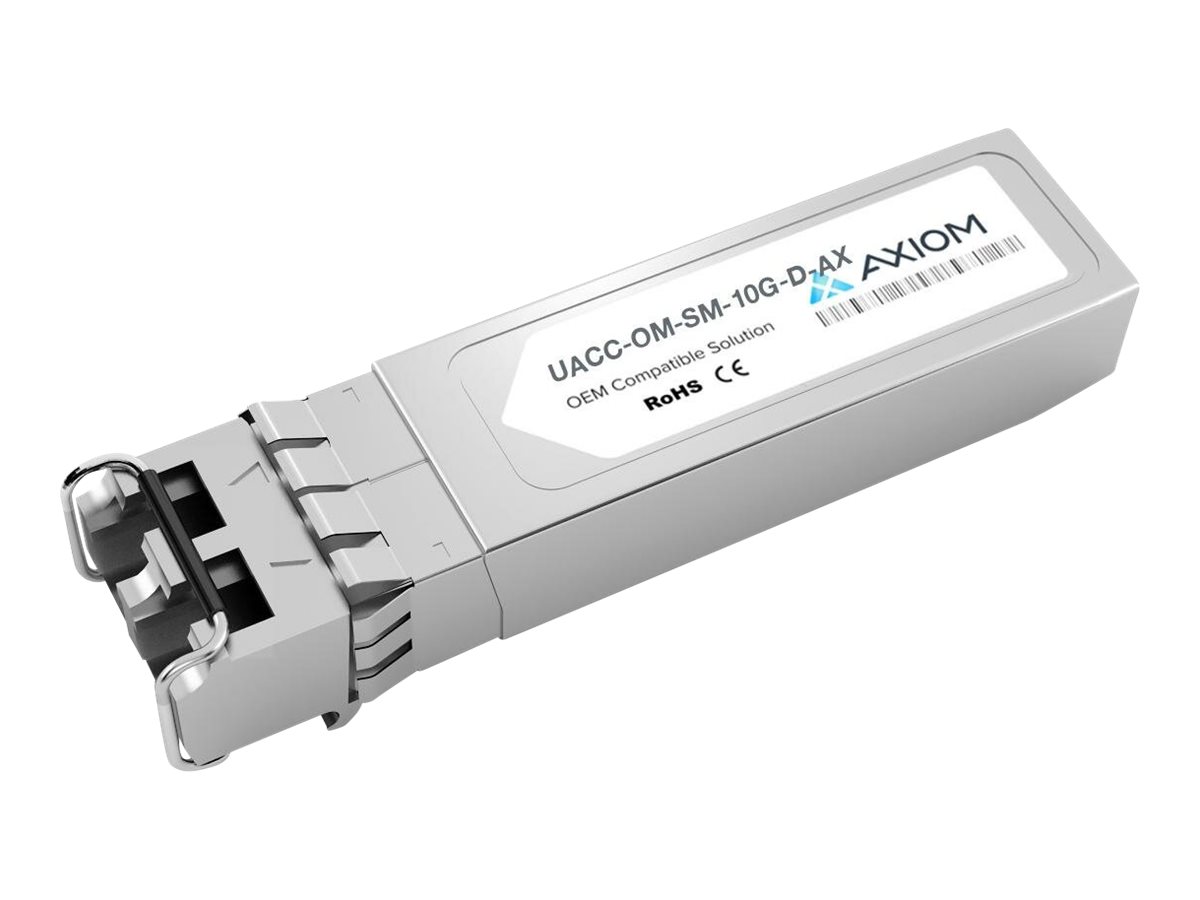 Axiom - SFP+ transceiver module (equivalent to: Ubiquiti UACC-OM-SM-10G-D)