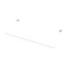 FELLOWES LEVADO PLATEAU SEUL BLANC 140CM