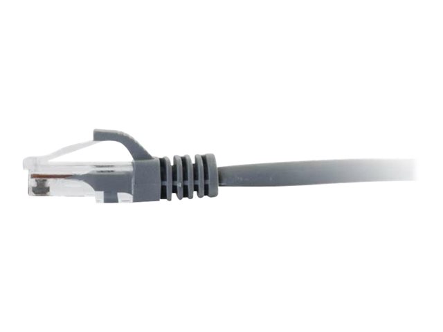 C2G Cat6 Booted Unshielded (UTP) Network Patch Cable - patch kabel - 1 m - šedá – foto 3