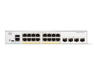 (**REFURBISHED**) Cisco Catalyst 1300-16P-4X - switch - 16 ports - Managed - rack-mountable
