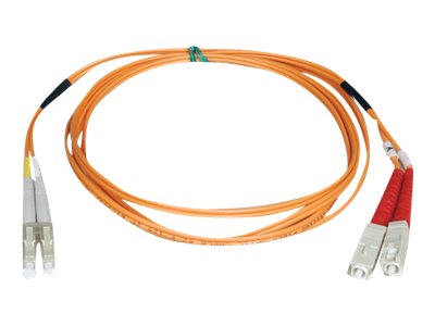 Tripp Lite 30M Duplex Multimode 50/125 Fiber Optic Patch Cable LC/SC 100' 100ft 30 Meter
