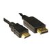 Cables Direct adapter cable - DisplayPort / HDMI -