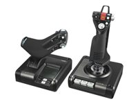 Logitech X52 Professional H.O.T.A.S. - joystick and throttle - wired