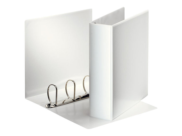 Esselte - ring binder - for 220 x 300 mm - capacity: 500 sheets - white