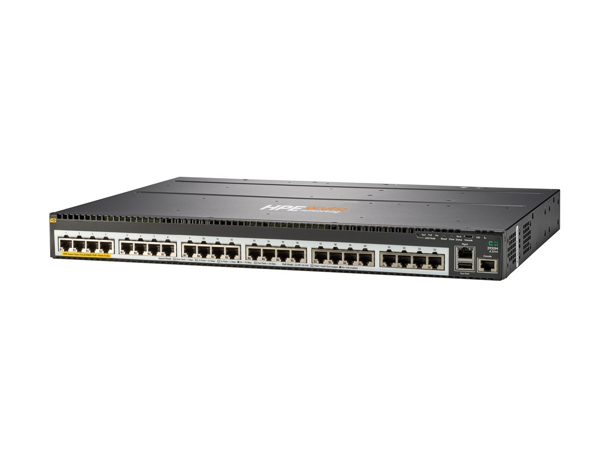HPE Aruba 2930M 24 Smrt Rte PoE+ 1s