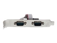 Startech Motherboard Serial Port - Internal - 2 Port - Bus Powered - FTDI USB to Serial Adapter - USB to RS232 Adapter (ICUSB