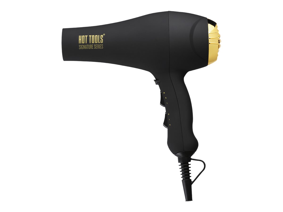 Hot Tools Signature Series Professional Ionic AC Motor Hair Dryer - Black/Gold - HTDR5578F