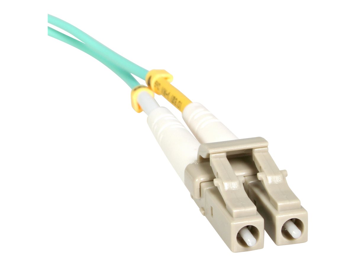 10m 10 Gb Aqua Fiber Patch Cable LC/LC – foto 3