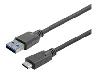 VivoLink USB 3.2 Gen 1 USB Type-C kabel 2m Sort 