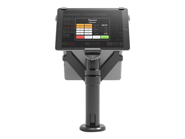 Compulocks iPad 10.2" Front Facing Mount for Adjustable Height POS Kiosk upevňovací komponent - pro tablet - černá – foto 4