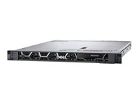 Dell PowerEdge R450 - Server - rack-mountable - 1U - 2-way - 1 x Xeon Silver 4314 / 2.4 GHz - RAM 32 GB - SAS - hot-swap 2.5" bay(s) - SSD 480 GB - no graphics - GigE - no OS - monitor: none - black - with 3 Years Basic Onsite