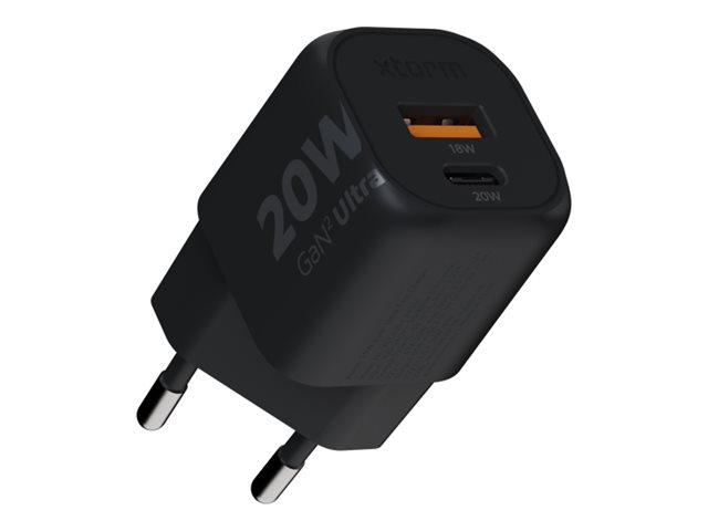 20W GaN2 Ultra Wall Charger - Black