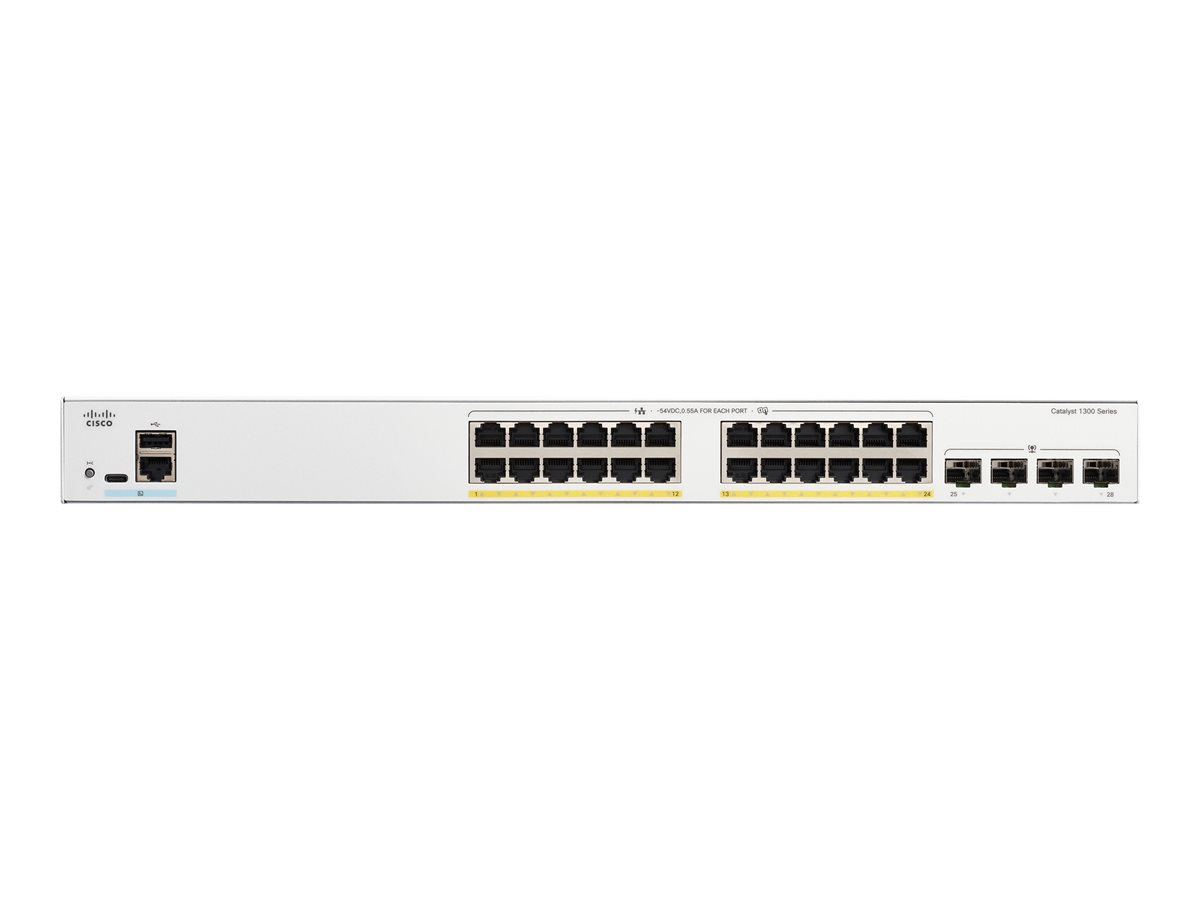 Cisco Catalyst 1300-24FP-4G...