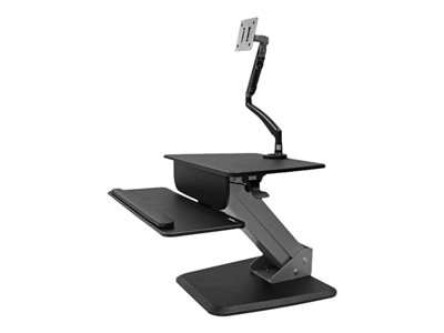 StarTech.com Sit-to-Stand Workstation with Full-Motion Articulating Monitor Arm