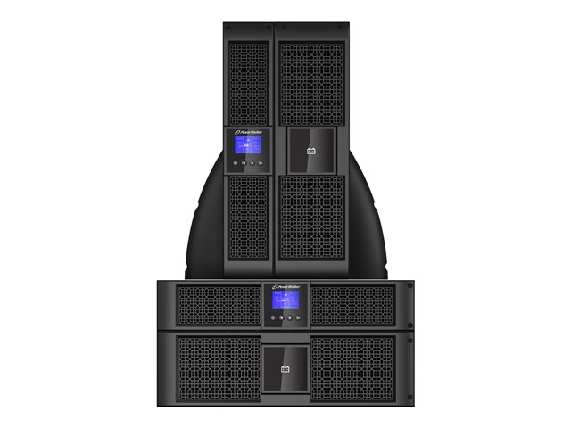 UPS RACK POWERWALKER VFI 10000 PRT HID ON-LINE 10000VA 8X IEC C19 TERMINAL USB-B RS-232 LCD 5U