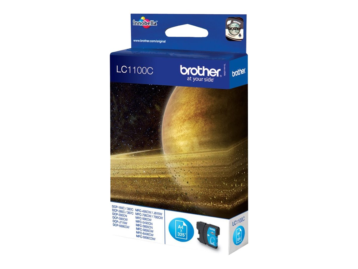 Brother Lc1100c Cyan Original Ink Cartridge