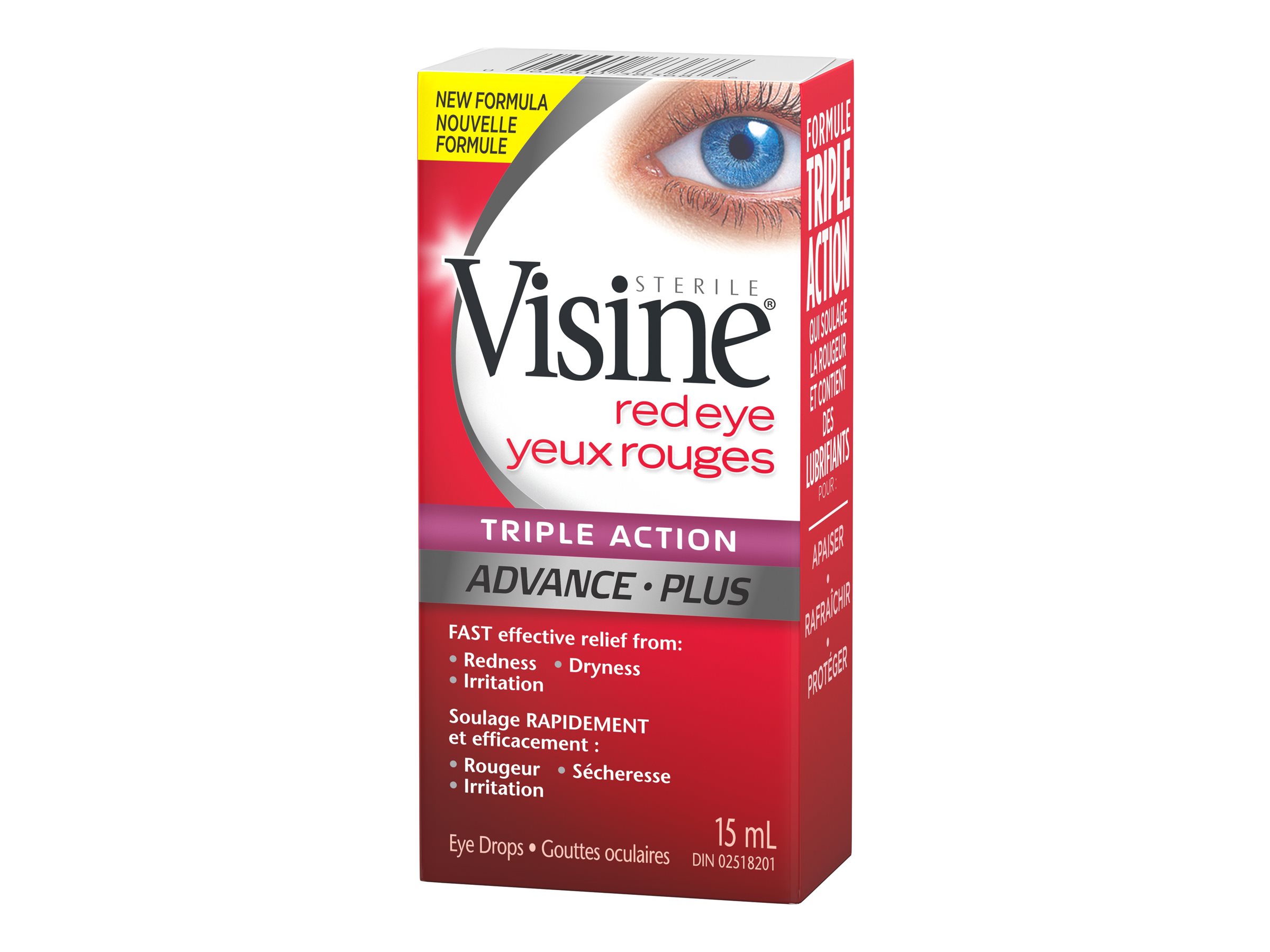 Visine Triple Action Advance Plus Drops - 15ml