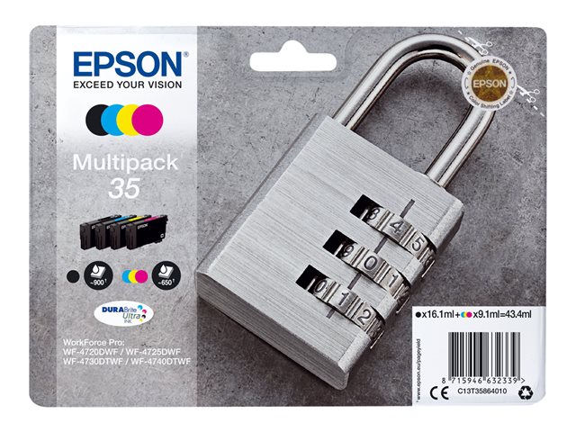 EPSON 2LB 35 Ink Multipack CMYK w/s
